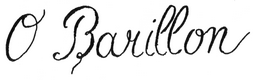 O Barillon Logo